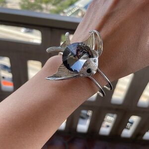 Silver Fish Design Bracelet NWT